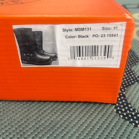 Milwaukee Leather Men’s Harness Boots - Picture 8 of 9